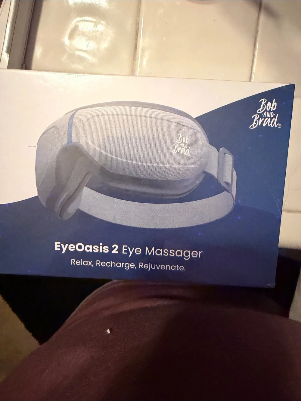 EyeOasis 2 Eye Massager — Gray by